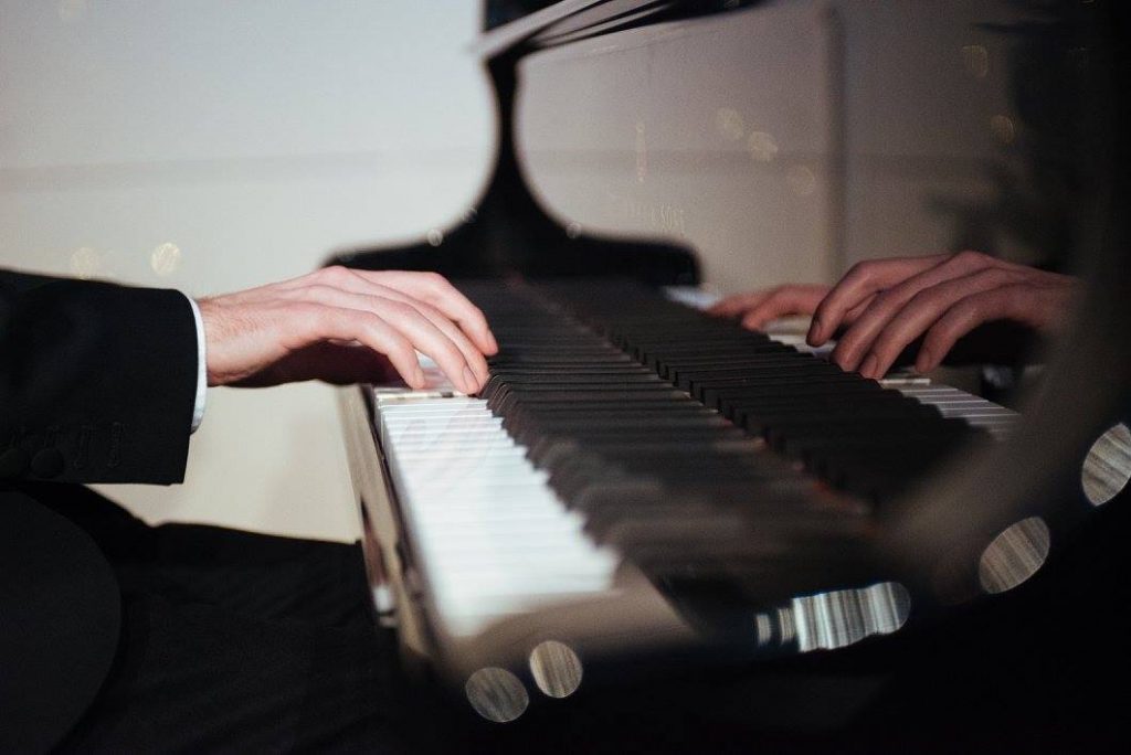 Picture of hands playing piano